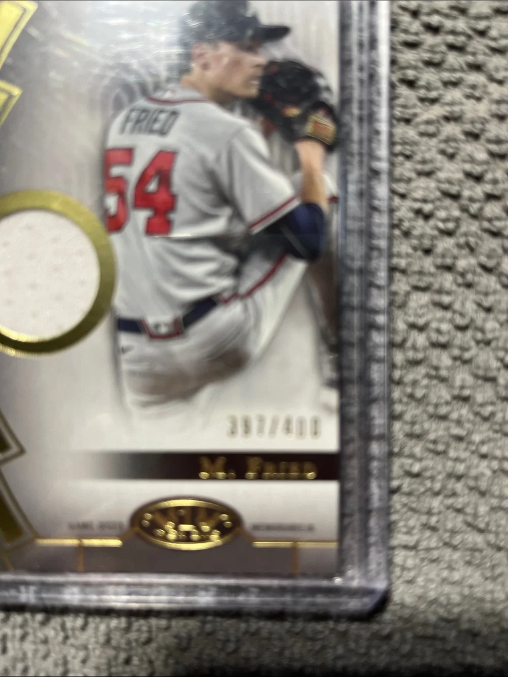 2023 Tier One Max Fried game used memorabilia /400 #TIR-MF